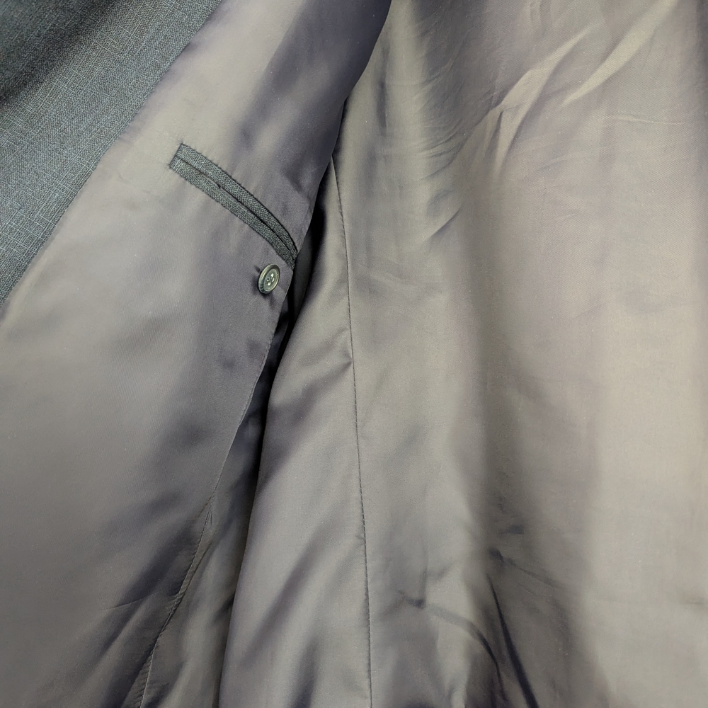 Men's Gray Performance Jacket - Picture 4 of 6